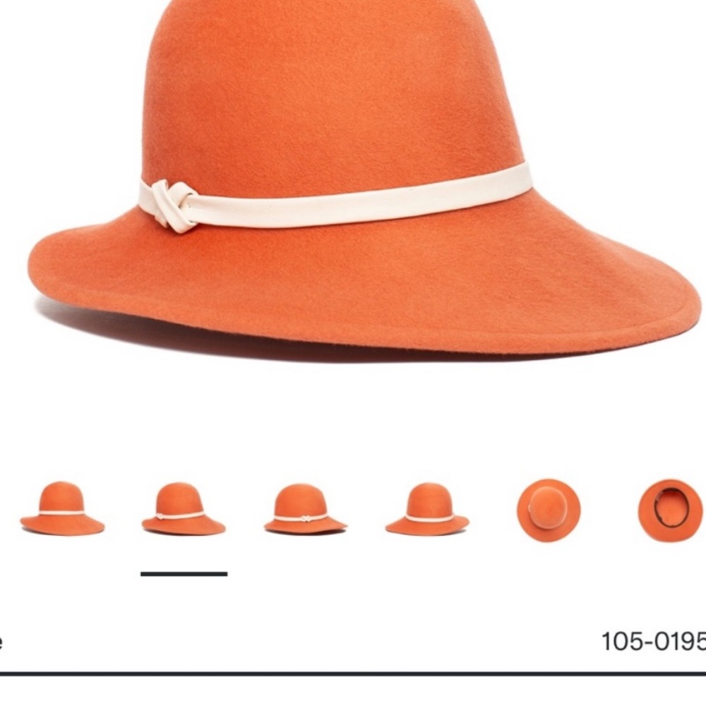 Goorin Brothers “Captain” hat Coral Sz M